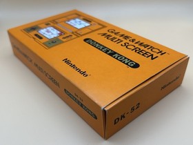 Nintendo Game & Watch DONKEY KONG DK-52 1982 French NEAR MINT IN BOX