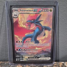 Pokemon TCG Salamence ex 187/159 Sv09 Journey Together EN Holo Stage 2 320HP