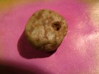 ANCIENT PRECOLUMBIAN MESOAMERICAN BANDED GREEN MAYAN JADE BEAD 14.9-12.9--6.4 MM — photo 6