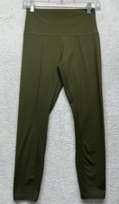 Varley Womens Size S Green Gaines Cropped Legging Pants L1 