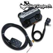 Air Suspension 4 Corner Manifold Valve With 9 Switchbox Controller