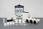 Arlo Ultra2 VMS5340-2BYNAS 4K Spotlight Cameras Security Bundle 3-Pack