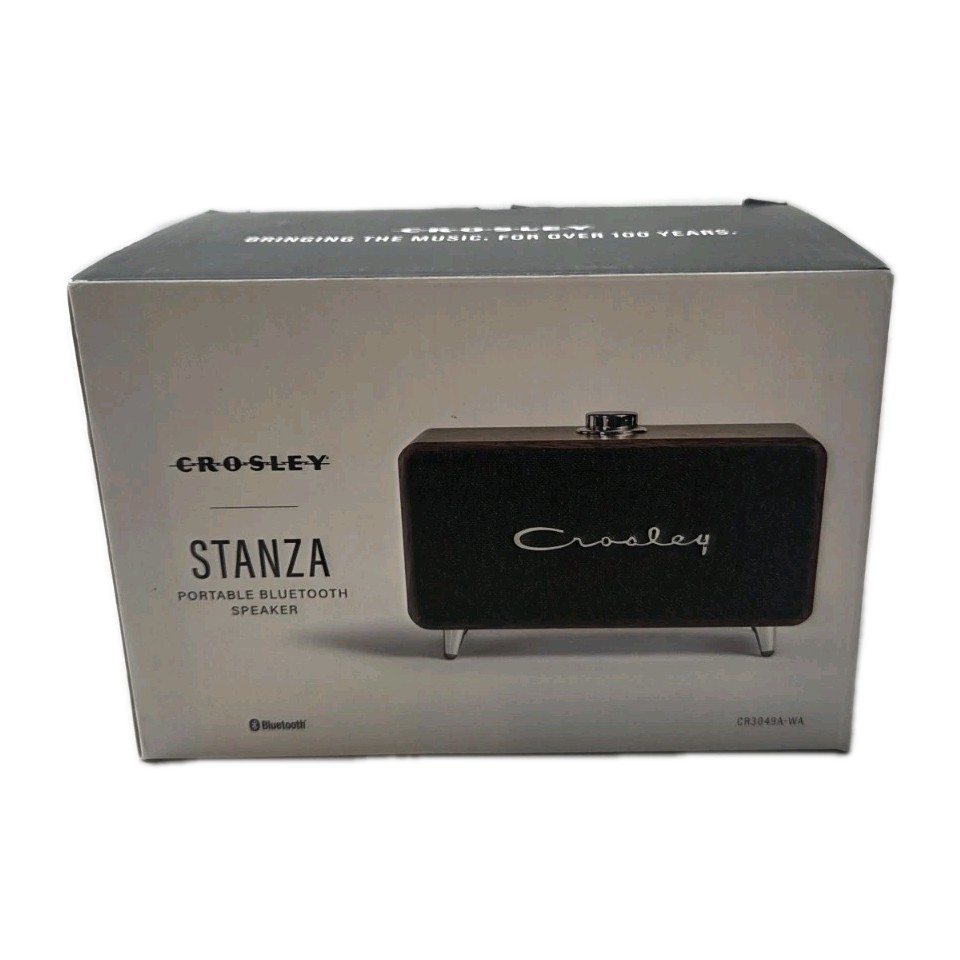 Crosley Stanza Portable Bluetooth Speaker - Walnut CR3049A-W