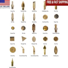26 Piece Wood Burning Tool Tip Set DIY Arts Crafts Personalize Project Versatile
