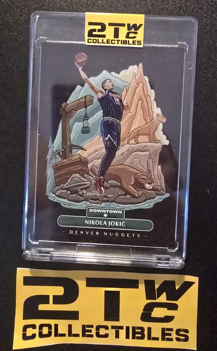 Nikola Jokic 2021-22 Panini One and One DOWNTOWN SSP Case Hit NUGGETS