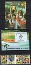 Sao Tome E Principe 1990,sport,football,soccer,2 MNH s.sheets+stamps set
