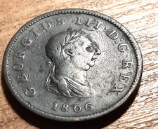 GEORGE III HALFPENNY 1806
