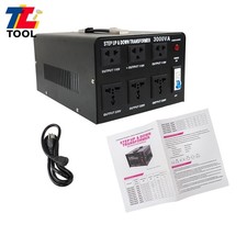 3000W Voltage Converter Transformer Step Up/Down 110V-120V to 220-240V