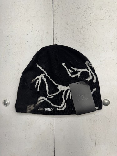 Arcteryx Black Bird Head Toque Knit Beanie Unisex Adults One size