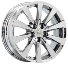 18 Lexus Ls460 Ls600 Bright Chrome Wheel Rim Factory Oem Single 74221 18 Lexus Ls460 Ls600 Bright Chrome Wheel Rim Factory Oem Single 74221
