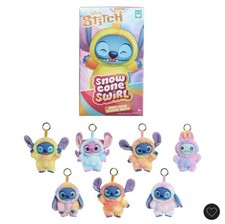 HAPPY HAUL DISNEY STITCH SNOW CONE SWIRL VINYL PLUSH KEYCHAIN BLIND BOX HOT