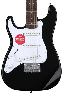 Squier Mini Stratocaster Left-handed Electric Guitar - Black