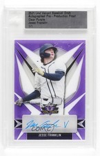 2021 Leaf Valiant 1/1 Jesse Franklin V #BA-JF2 Auto 2o7