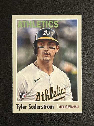 2024 Topps Archives #187 Tyler Soderstrom | Baseball Card