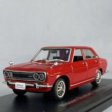 1/43 Mini Car Norev Nissan Bluebird 1600 SSS 1969 Scale vol 17 KU26U17S Opened