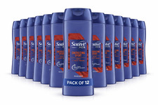 Suave Men Sport Energizing Body Wash - 15 oz - NEW  PACK OF 12 - FREE SHIPPING