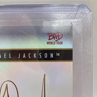 2025 Keepsake Michael Jackson Bad World Tour Premiere /17 GOLD