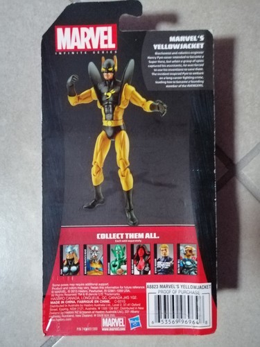 Marvel Universe Infinite Series 3.75" Yellow Jacket - Foto 2 di 2