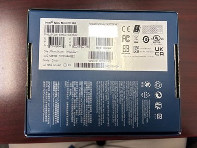 Intel (Asus) Nuc BXNUC10I3FNKN2 (Accessories Included)