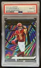 2024 Panini Illusions Jayden Daniels Game Magicians RC #24 Commanders PSA 10