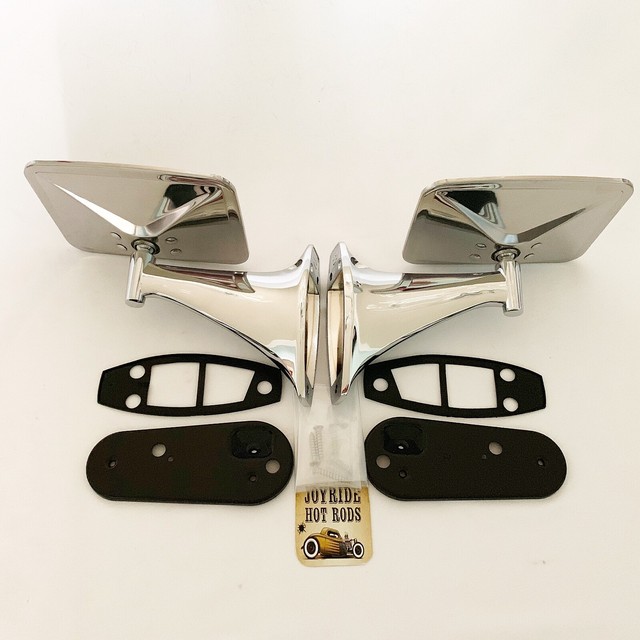 197072 Chevy GMC Truck Door Mirrors Chrome S/S 1 Pair Also fits