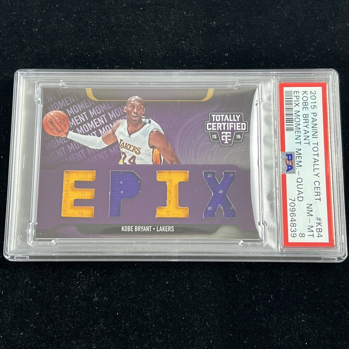 【A24】 NBA カード Kobe Bryant topps RC PSA8 Kobe Bryant 1998 Topps Gold Label Basketball Card #GL3