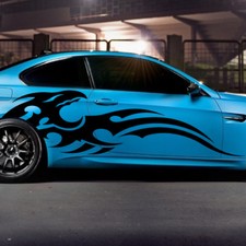 Dragon Tribal Design Vinyl Decal Side Sticker Car Van Truck Vehicle Suv Graphic Dragon Tribal Design Vinyl Decal Side Sticker Car Van Truck Vehicle Suv Graphic