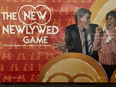 Vintage The New Newlywed Game 1986 Pressman For 2 To 4 Adult Couples-new-sealed