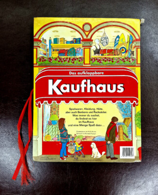 Das aufklappbare Kaufhaus, Pop-up Buch, Honos Verlag, von N.Bosnia u. R. Papagni