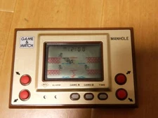 Nintendo Game & Watch Manhole Hand Held Retro Game Console From japan
