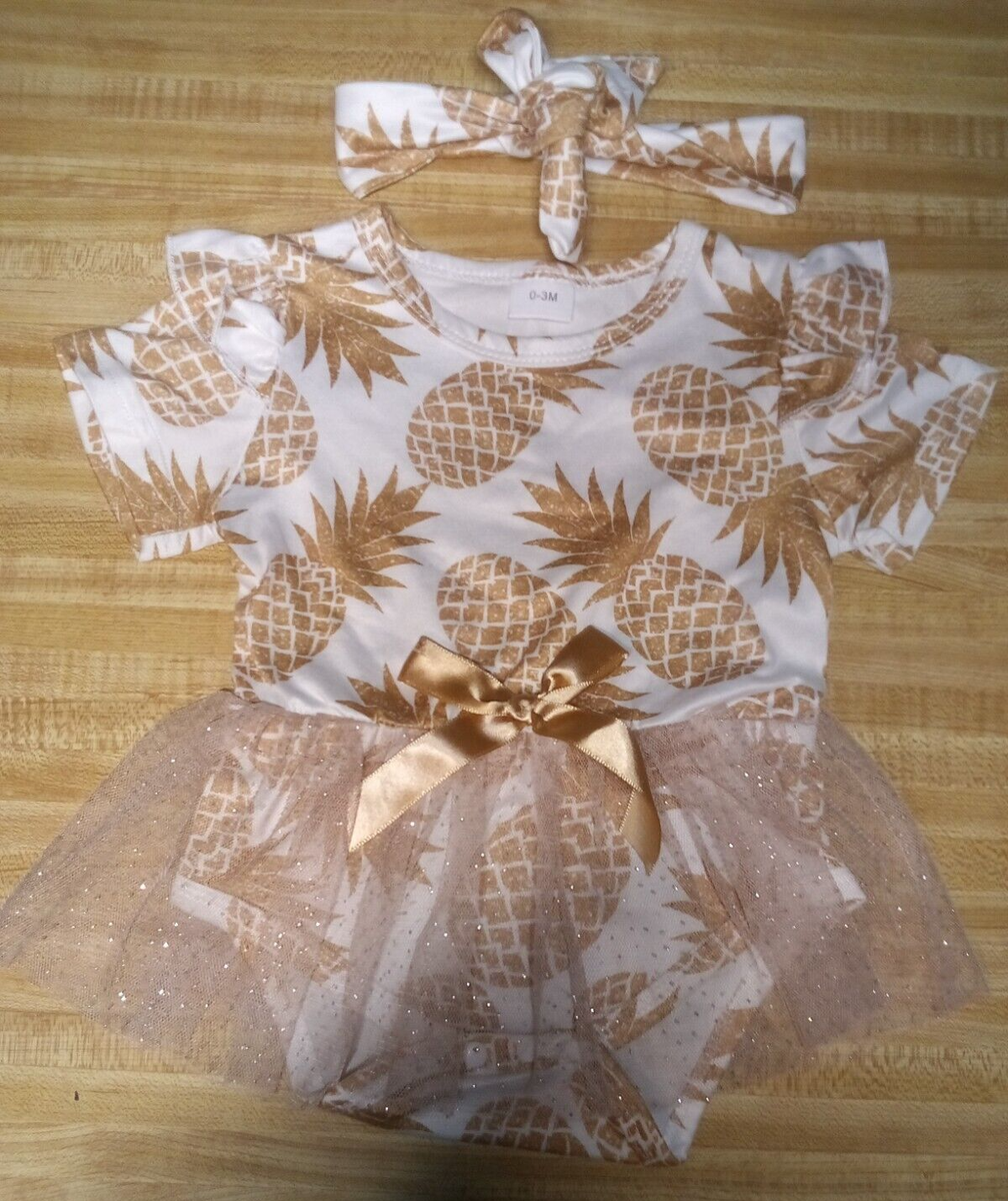 slim fit dress slacks Light Pink Gold Pineapple Block Print Cotton Coverup 8/9 main image 0