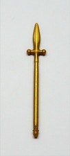 1 x JAGD SPEER PIEKE SAUFEDER GOLD PLAYMOBIL zu Lanze König Jäger Ritter RAR W79