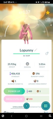  Shiny Lopunny - registered Or Ultra Friends-how To Trade*free Trade Included