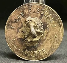 Argentina 1900´ old rural token button Establishment San Pascual Location Monte