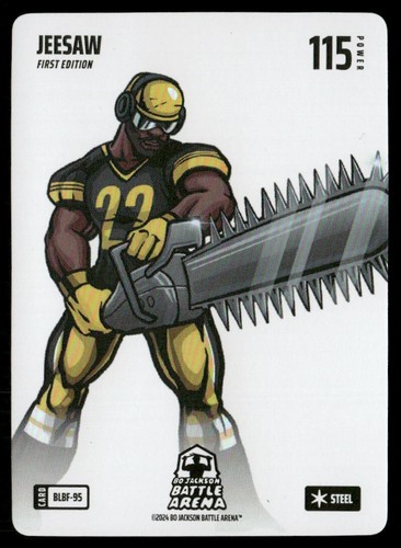 2024 Bo Jackson Battle Arena Blizzard Battlefoil JEESAW Najee Harris Steel