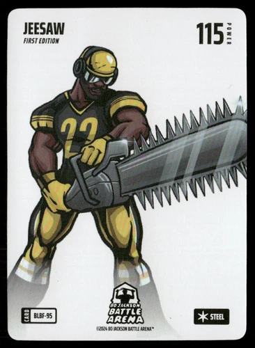 2024 Bo Jackson Battle Arena Blizzard Battlefoil JEESAW Najee Harris Steel