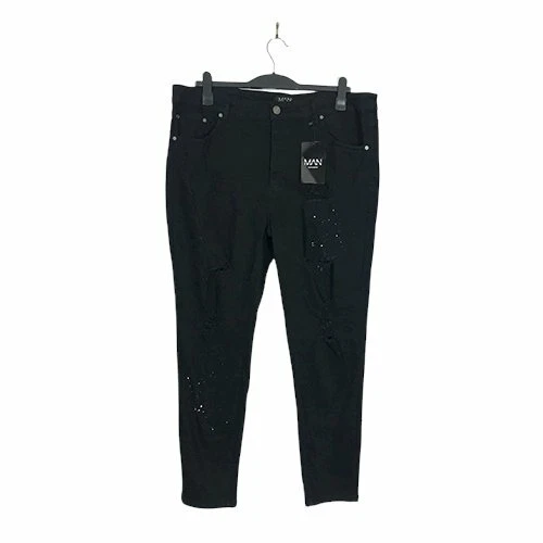 Big and tall store black skinny jeans