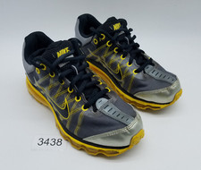 Nike Air Max 2009 GS Boy's Size 6Y Running Shoes Gray Black Yellow
