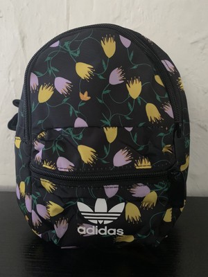 floral adidas bag