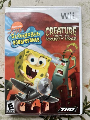 SpongeBob SquarePants Creature From The Kristy Krab For Wii 2006