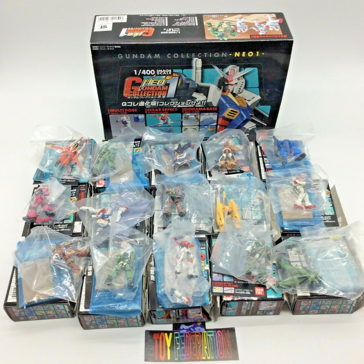 GUNDAM COLLECTION 1/400 Image Scale Secret NEO 1 Set Lot Mini