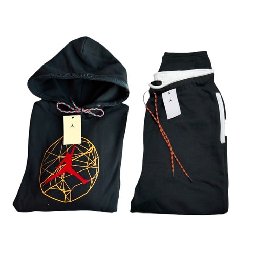 Jordan Men's Size XL Jumpman Sweatsuit 2 Piece Fleece Tracksuit Outfit NWT - Picture 15 of 16