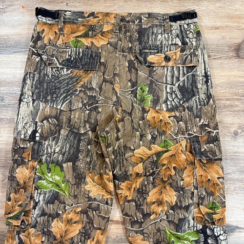 Y2K VTG TREBARK SUPERFLAGE CAMO Cargo Baggy Rave Skater Pants - Picture 5 of 10