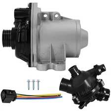 Electric Water Pump W/ Thermostat for BMW 135i 335i 335xi 535i 640i 740i X3