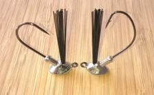 10 ERIE STAND UP WEEDLESS FLIPPIN BASS JIGS 3/8oz  1/2oz  3/4oz Hook Choice 