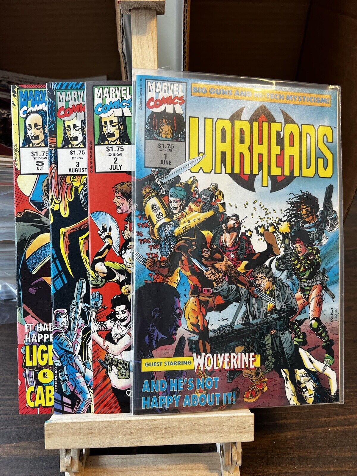 Warheads Comic Book Lot