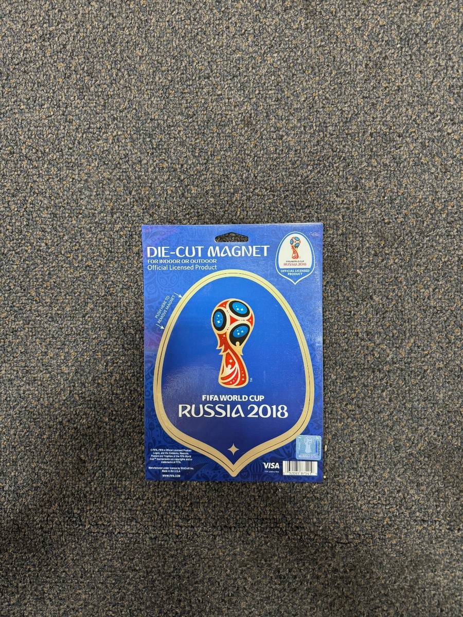 FIFA World Cup Russia 2018 Die-Cut Magnet - Blue | eBay