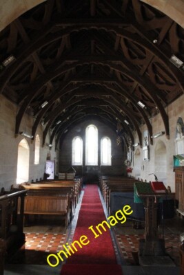 Photo 6x4 Looking down the nave Crossgates/Y Groes View along the nave i c2012