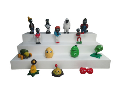 Plants Vs Zombies lot 14 figures squash pea shooter cone head Walnut Corn