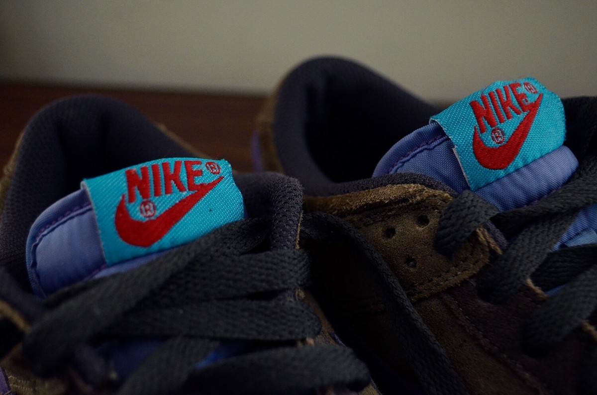 Preowned Nike Dunk Low CL Newsprint / Varsity Purple Preowned Nike Dunk Low CL Newsprint / Varsity Purple